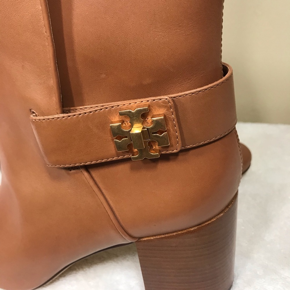 ⚡️SOLD⚡️Tory Burch Ankle Boots Leather Booties New - Picture 11 of 16